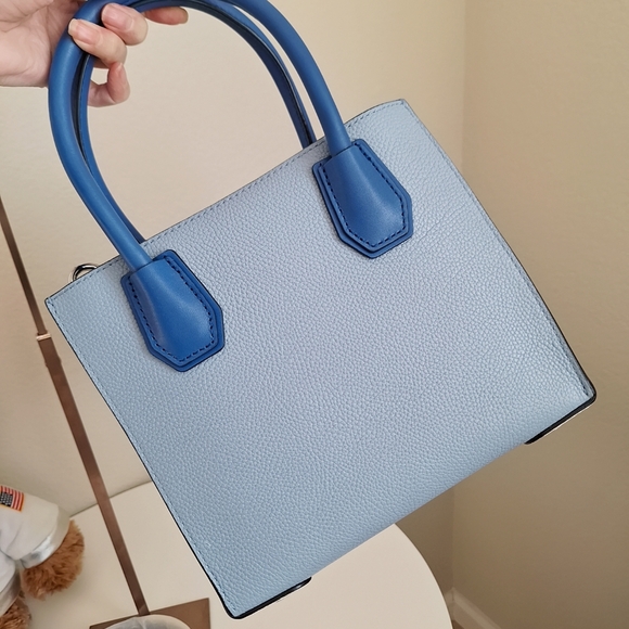 NEW Michael Kors Studio Mercer Medium Pebbled Leather Messenger Bag - Picture 6 of 10